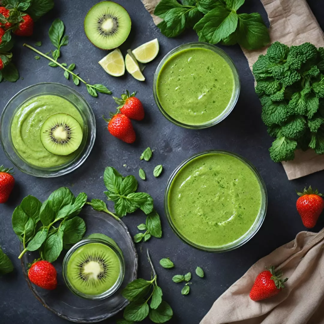 A Refreshing Green Smoothie